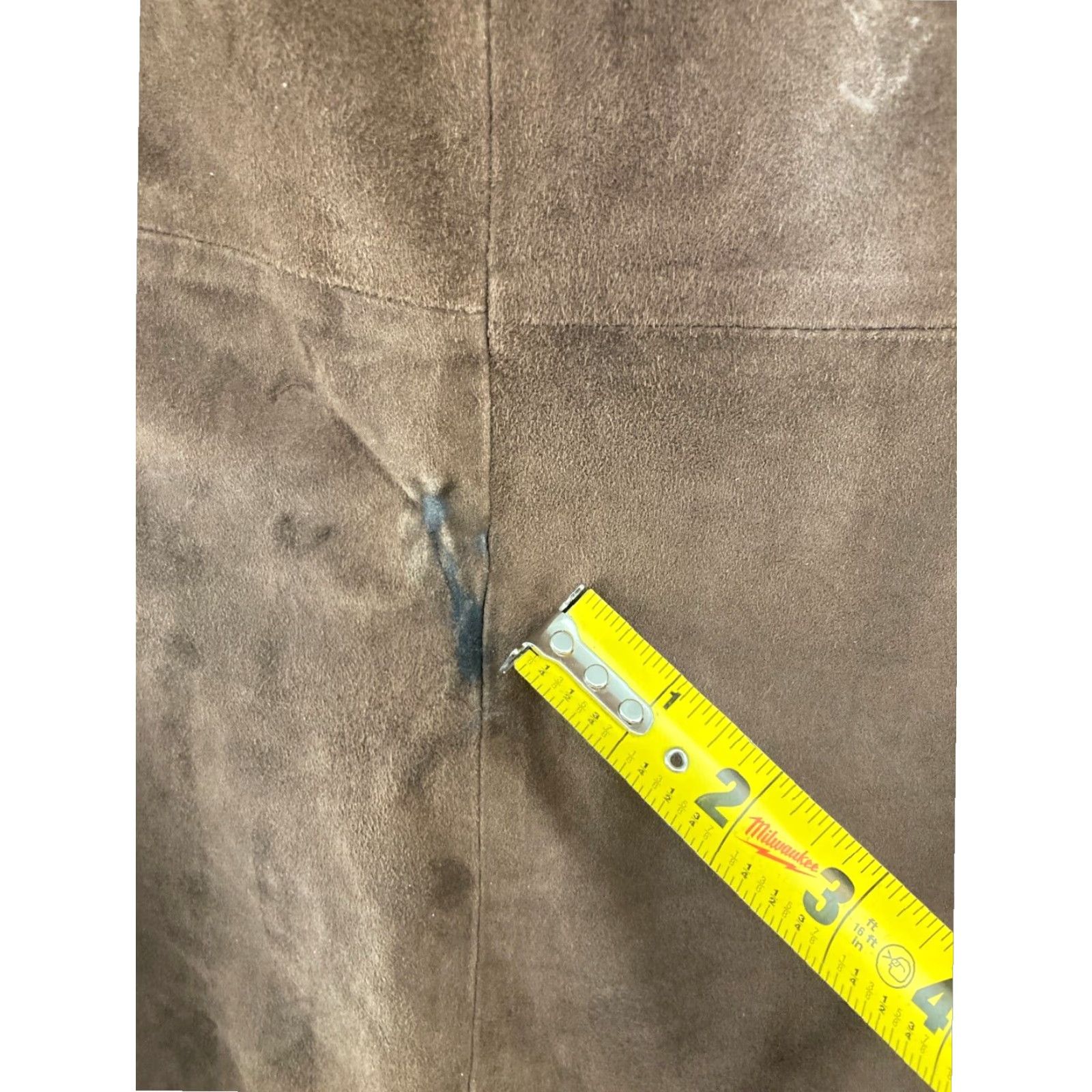 Vintage VINTAGE Vakko Suede Midi Skirt Peasant Flair Brown Women's Size 8 Size 30" / US 8 / IT 44 - 7 Thumbnail