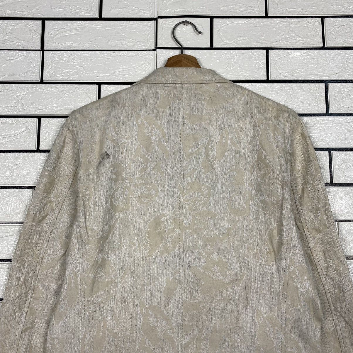 Tornado Mart Vintage Beige Jacquard Floral Pattern Jacket Tornado Size US L / EU 52-54 / 3 - 10 Thumbnail