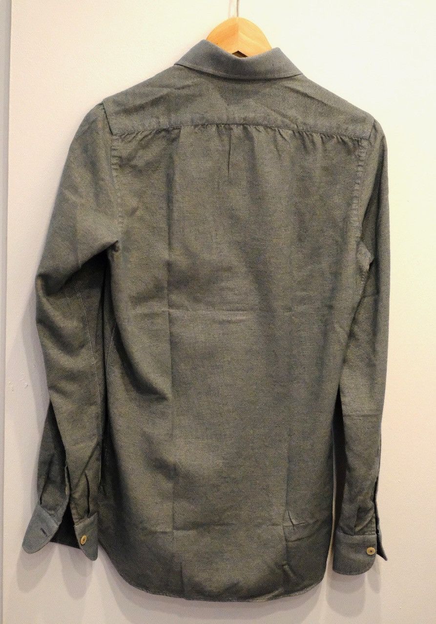 G. Inglese Tea-dyed Melton flannel shirt Size US XS / EU 42 / 0 - 2 Thumbnail