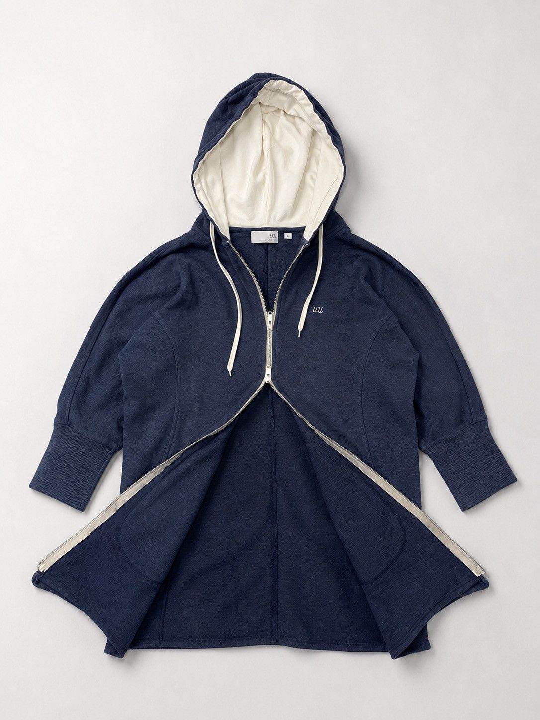 Undercover × Uniqlo Undercover x Uniqlo ThreeQuarter Sleeve Zip Up Jacket Hoodie Size US L / EU 52-54 / 3 - 1 Thumbnail