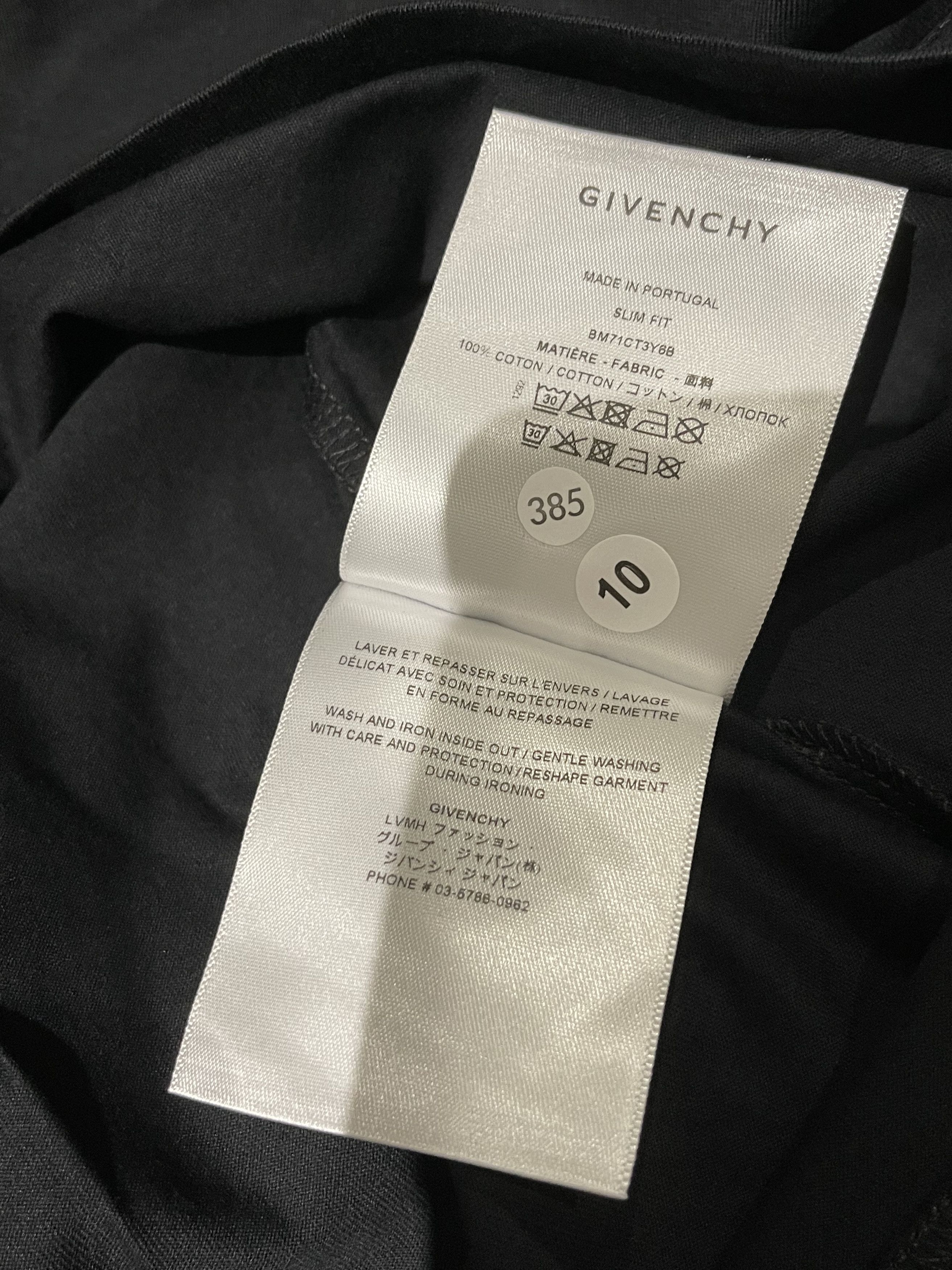Givenchy Givenchy 4G Sketch Print Tee Black Size US XXL / EU 58 / 5 - 7 Thumbnail