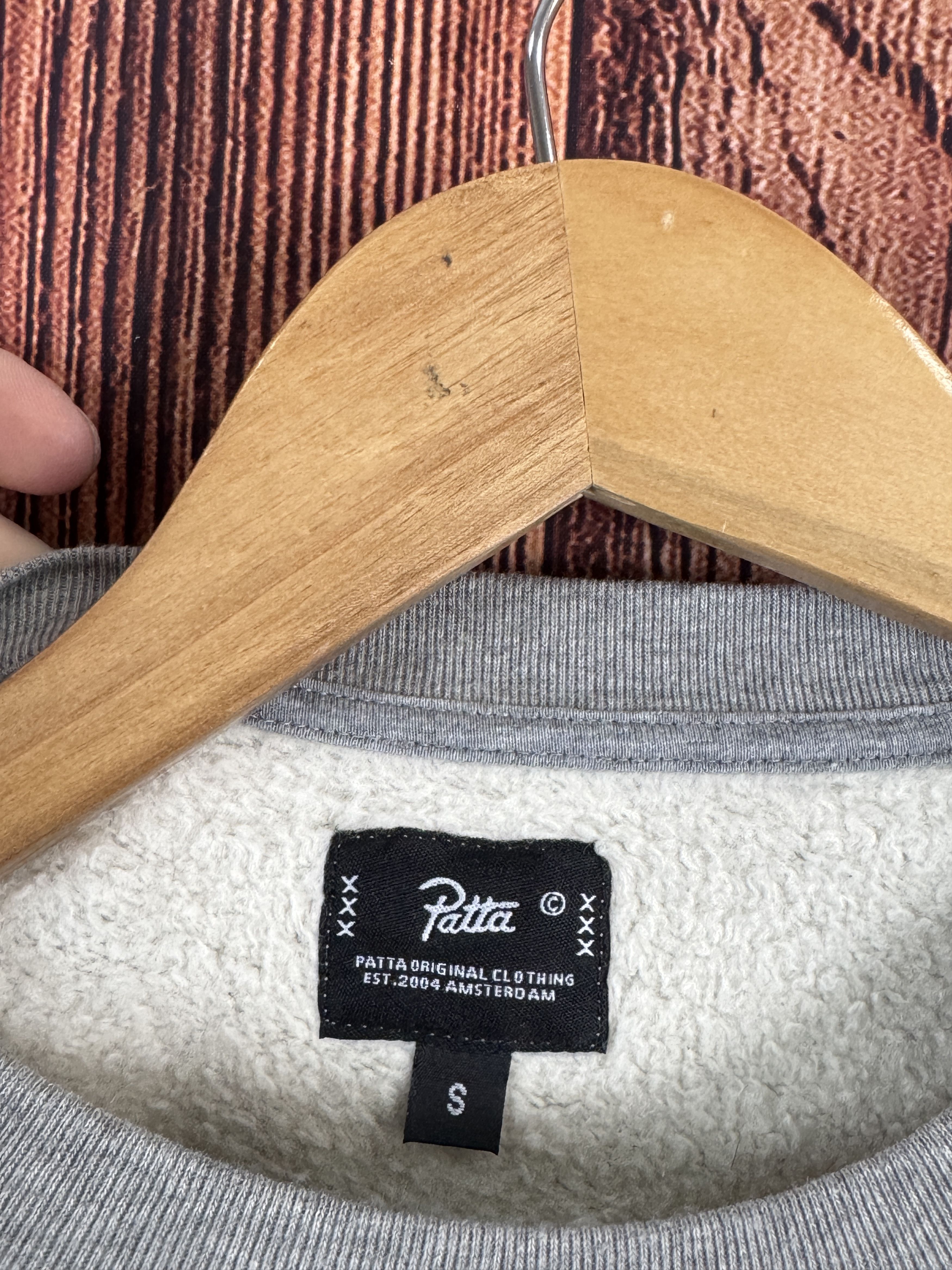 Patta Patta Big Logo Warm Sweatshit Size US S / EU 44-46 / 1 - 8 Thumbnail