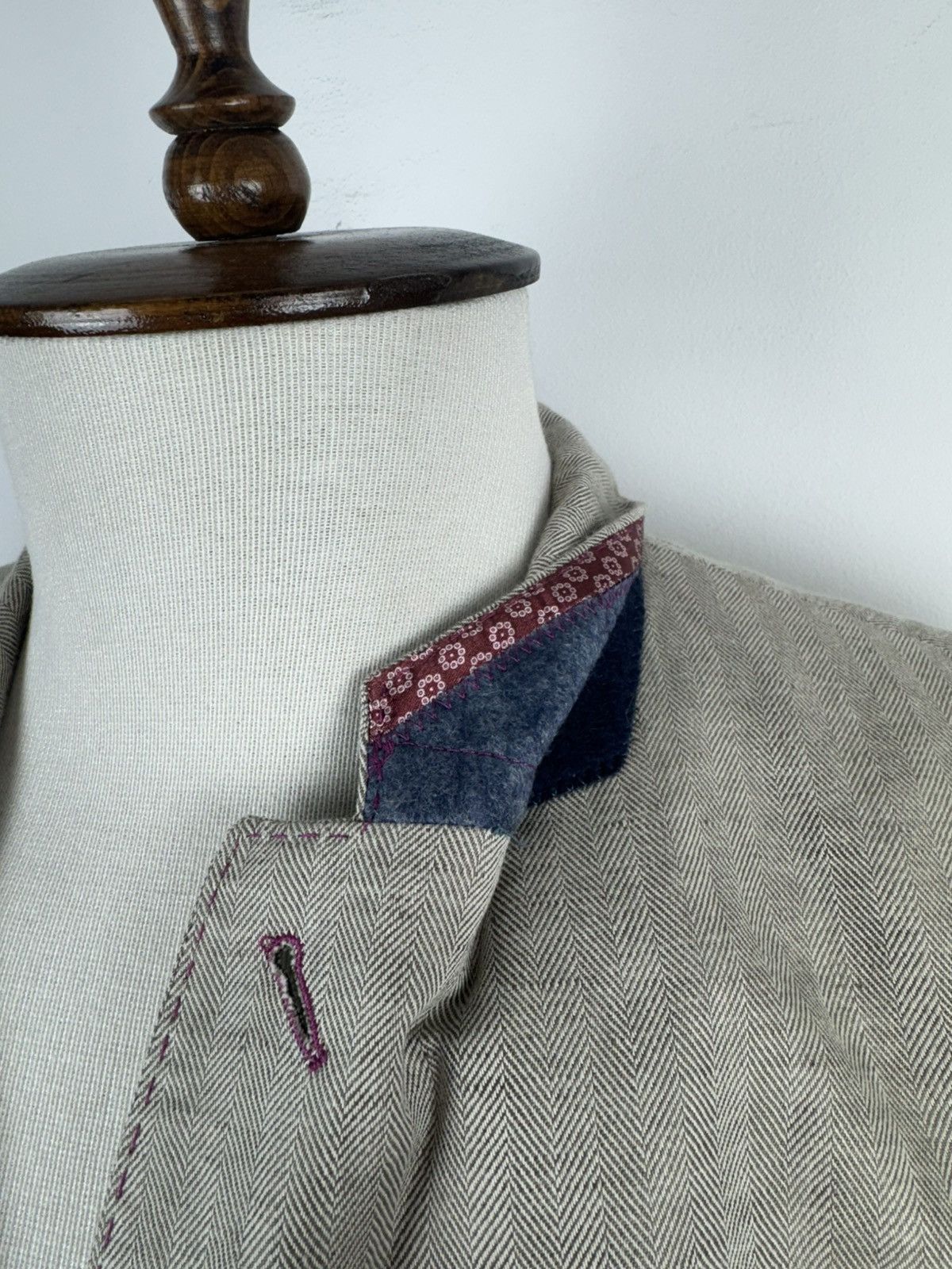 Ted Baker Men’s Ted Baker Two Piece Linen/Cotton size 5 Size 54R - 3 Thumbnail