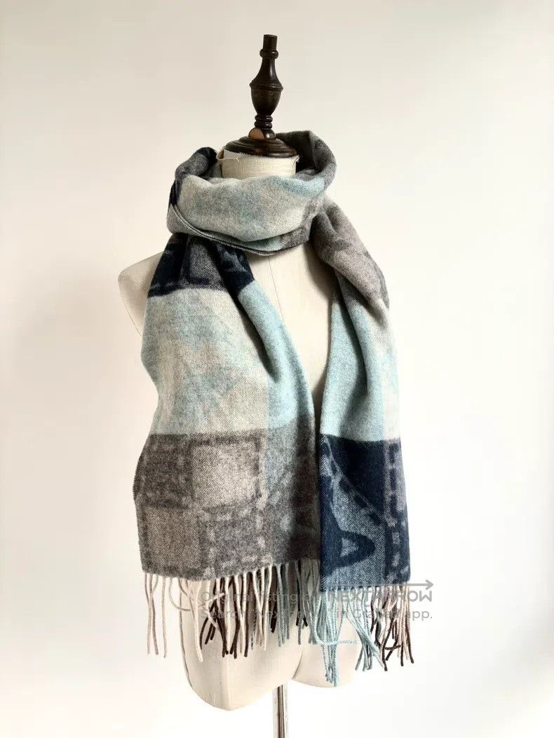 Vivienne Westwood Vivienne Westwood Blue Grey Ice Cream Color Large Saturn L Size ONE SIZE - 2 Thumbnail