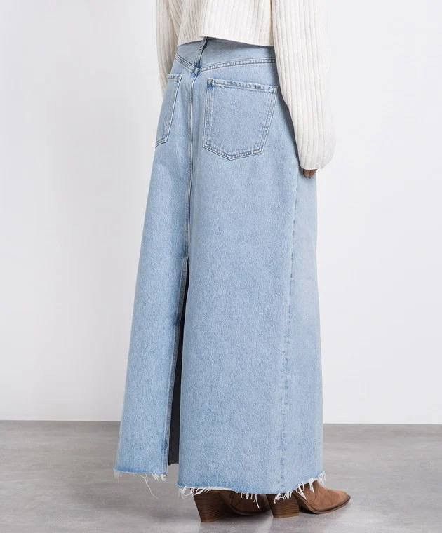 Agolde AGOLDE - DENIM MAXI SKIRT Size 26" / US 2 / IT 38 - 2 Thumbnail