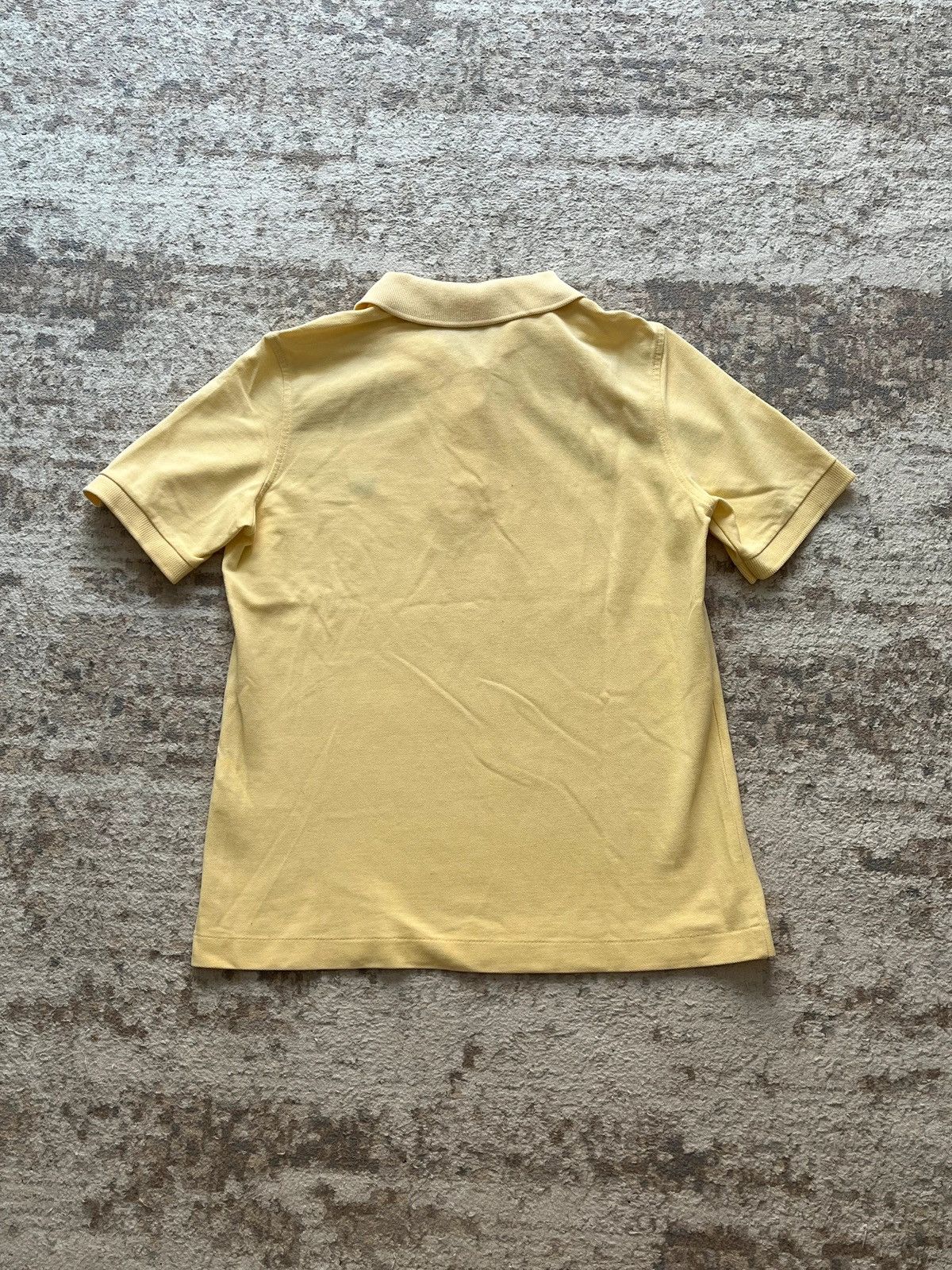 Burberry Burberry’s Polo Shirt Sz 46 / XS Yellow Embroidered Logo Size XS / US 0-2 / IT 36-38 - 13 Thumbnail