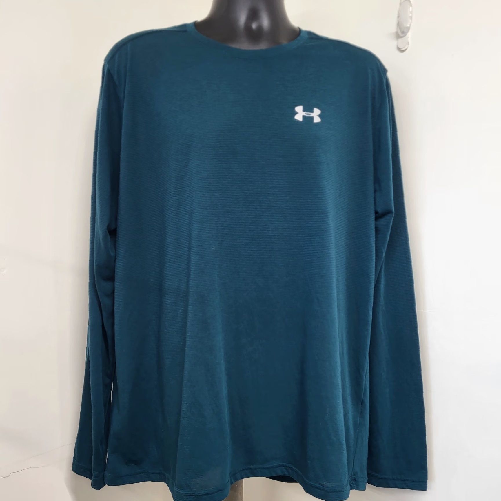 Under Armour **Under Armour Drift Tide Knit Long Sleeve Men's Size XXL Coastal Teal** User: Under Armour Drift Tide Knit Long Sleeve Men's Size XXL Coastal Teal Size US XXL / EU 58 / 5 - 2 Thumbnail