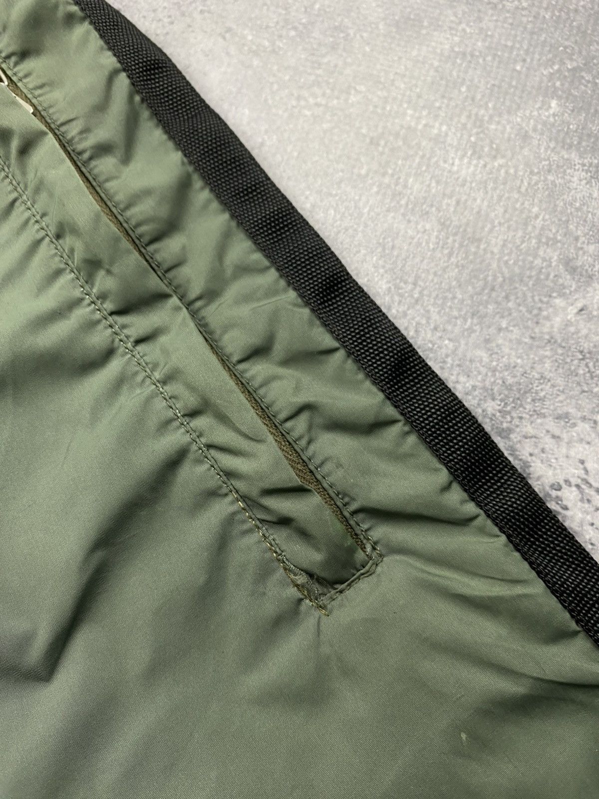 Prada Vintage Prada Nylon Swim Shorts Rare Metal Green Size US 32 / EU 48 - 9 Thumbnail