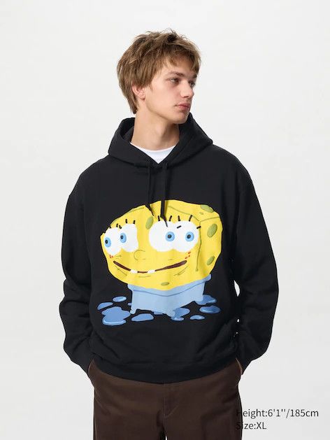 Uniqlo Uniqlo x CPFM SpongeBob SquarePants Hoodie Size US XXL / EU 58 / 5 - 2 Thumbnail