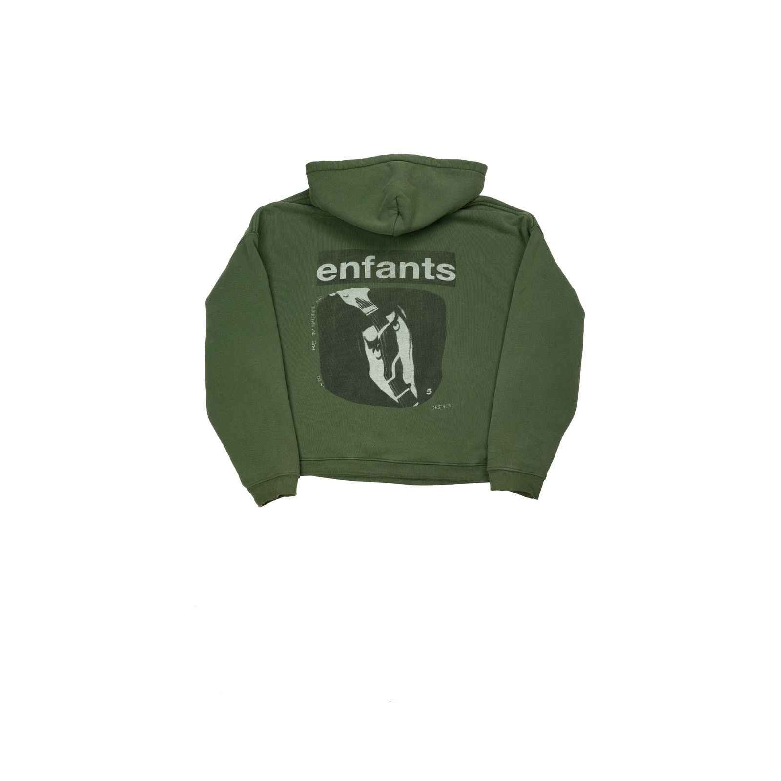 Enfants Riches Deprimes Box Logo Hoodie 'Green' Size US S / EU 44-46 / 1 - 2 Thumbnail
