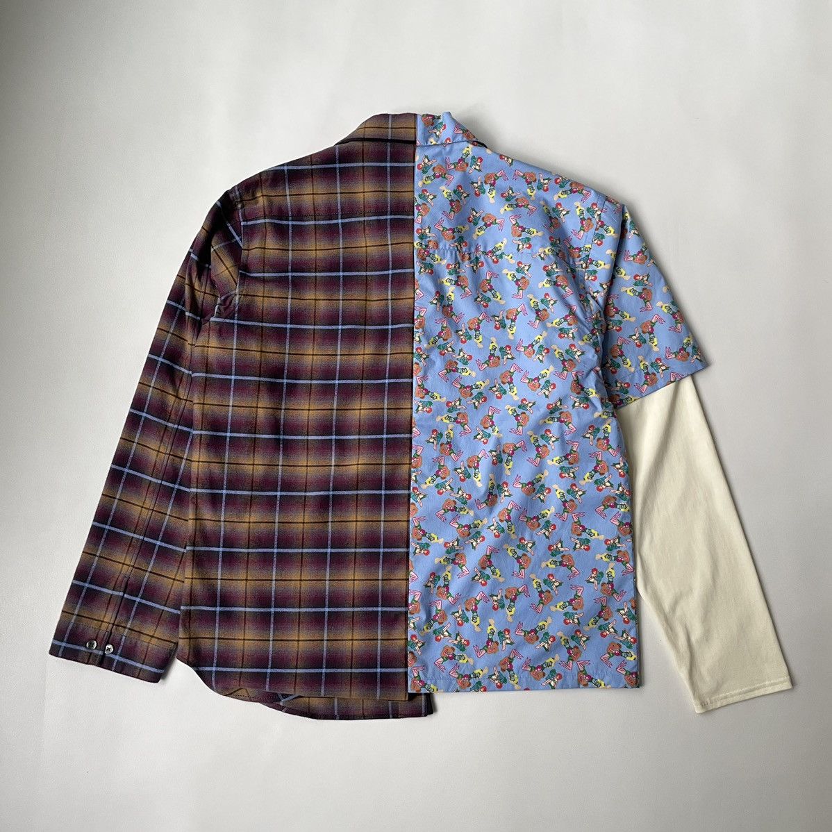 Marni A/W 22 Split Print Camp Collar Shirt Size US M / EU 48-50 / 2 - 13 Thumbnail