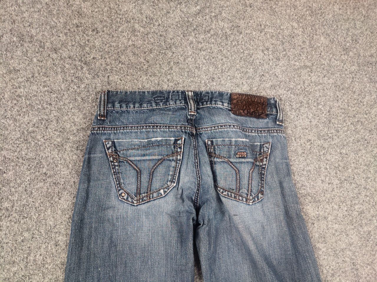 Miss Sixty Vintage Y2k Style Miss Sixty Faded Denim Jeans Tapered Fit Size 28" / US 6 / IT 42 - 12 Thumbnail