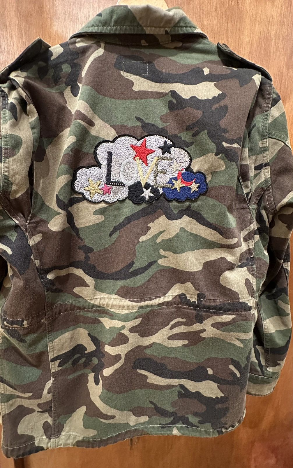 Yves Saint Laurent Hedi Slimane saint Laurent “Love” Camo Jacket - L Size US L / EU 52-54 / 3 - 2 Thumbnail