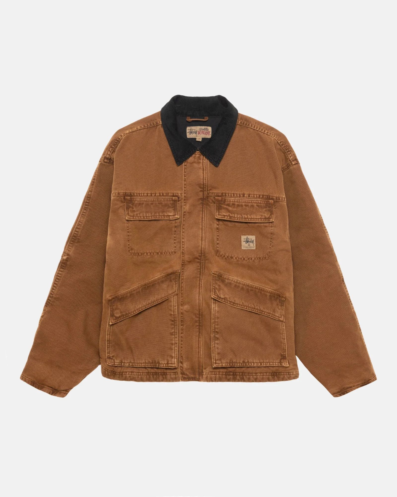 Stussy Washed Canvas Shop Jacket Size US S / EU 44-46 / 1 - 6 Thumbnail