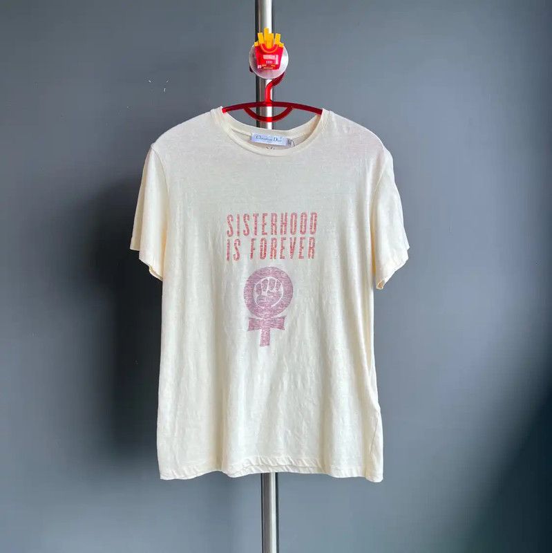 Dior Dior Mid Yellow Cotton Women's T-Shirt 0089 Size M / US 6-8 / IT 42-44 - 1 Thumbnail