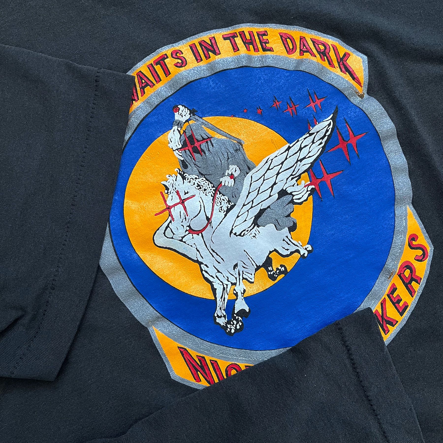 Vintage 1990s Vintage 160th SOAR Night Stalkers Tee Size US XL / EU 56 / 4 - 2 Thumbnail