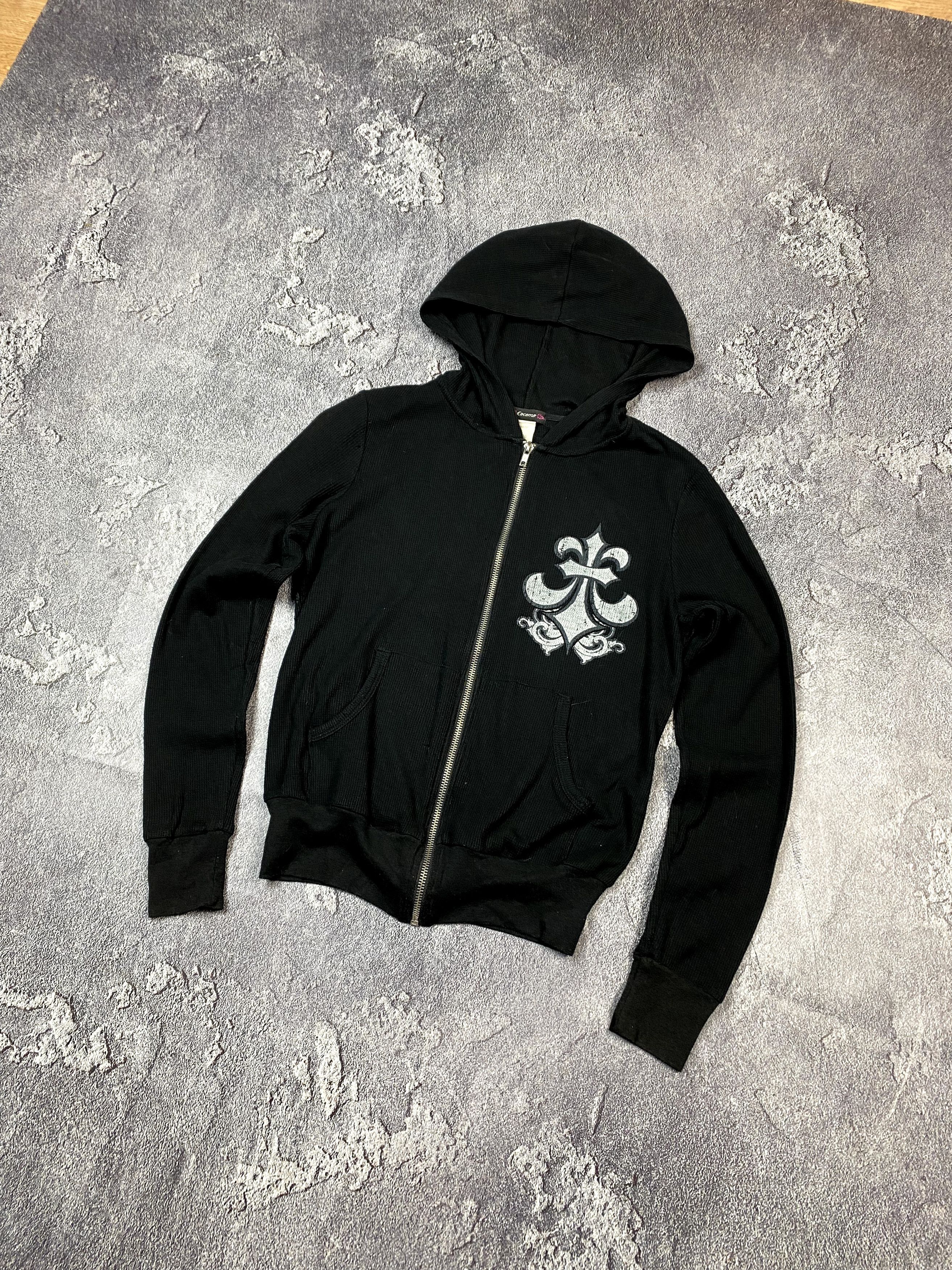 20471120 × Beauty Beast × If Six Was Nine Y2K Gothic If Six Was Nine Woman Light Zip Hoodie Streetwear Size S / US 4 / IT 40 - 3 Thumbnail
