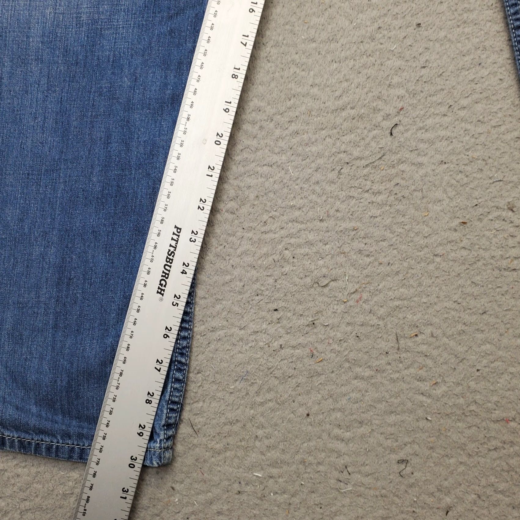 Levi's Levi's Jeans Mens Size 38 Levi's Jeans Mens Blue Denim Comfort Straight Leg Regular Waist 30" Inseam 38x30 Medium Wash Pocket 5 Size US 38 / EU 54 - 4 Thumbnail