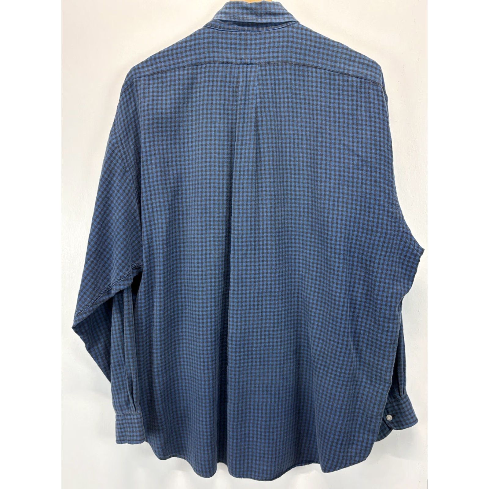 Ralph Lauren Ralph Lauren Blair’s Shirt XL Men Button-Down Blue Black Check Small Blue Shirt XL Button-Up Size US XL / EU 56 / 4 - 4 Thumbnail