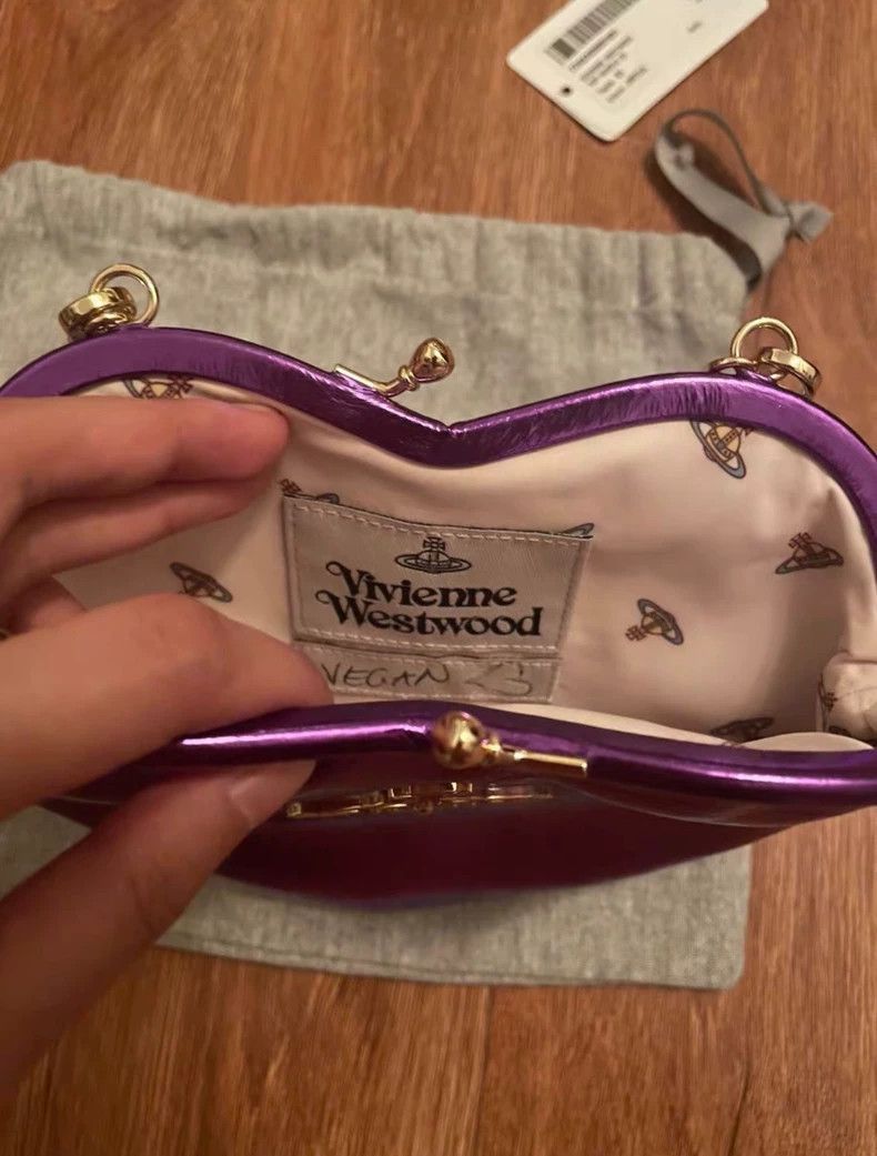 Vivienne Westwood Vivienne Westwood size os Radar purple heart bag Size ONE SIZE - 6 Thumbnail