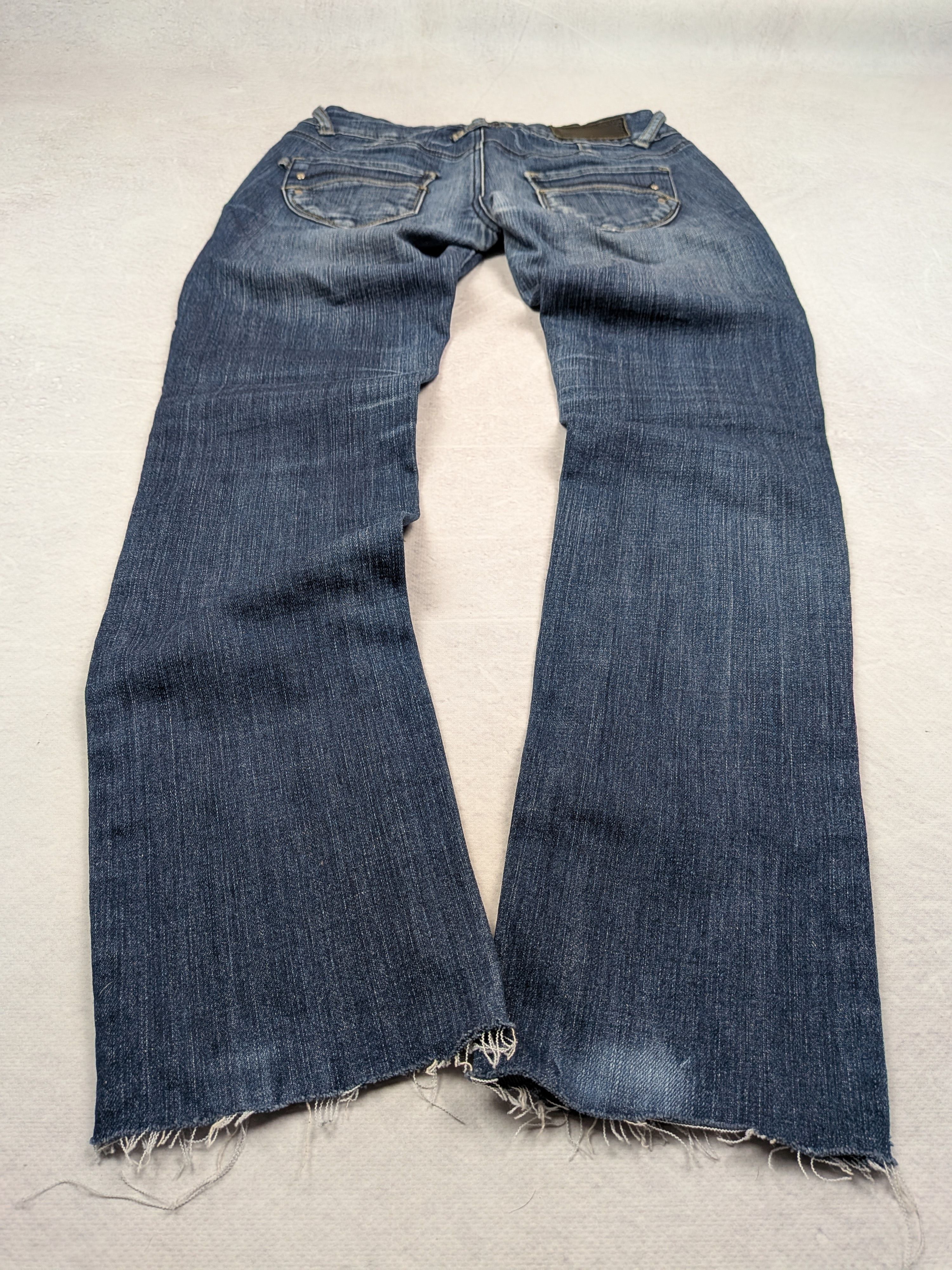 Other Blue Rags Low Rise Flared Jeans Y2K Vintage Denim Size 36 Size 26" / US 2 / IT 38 - 2 Thumbnail