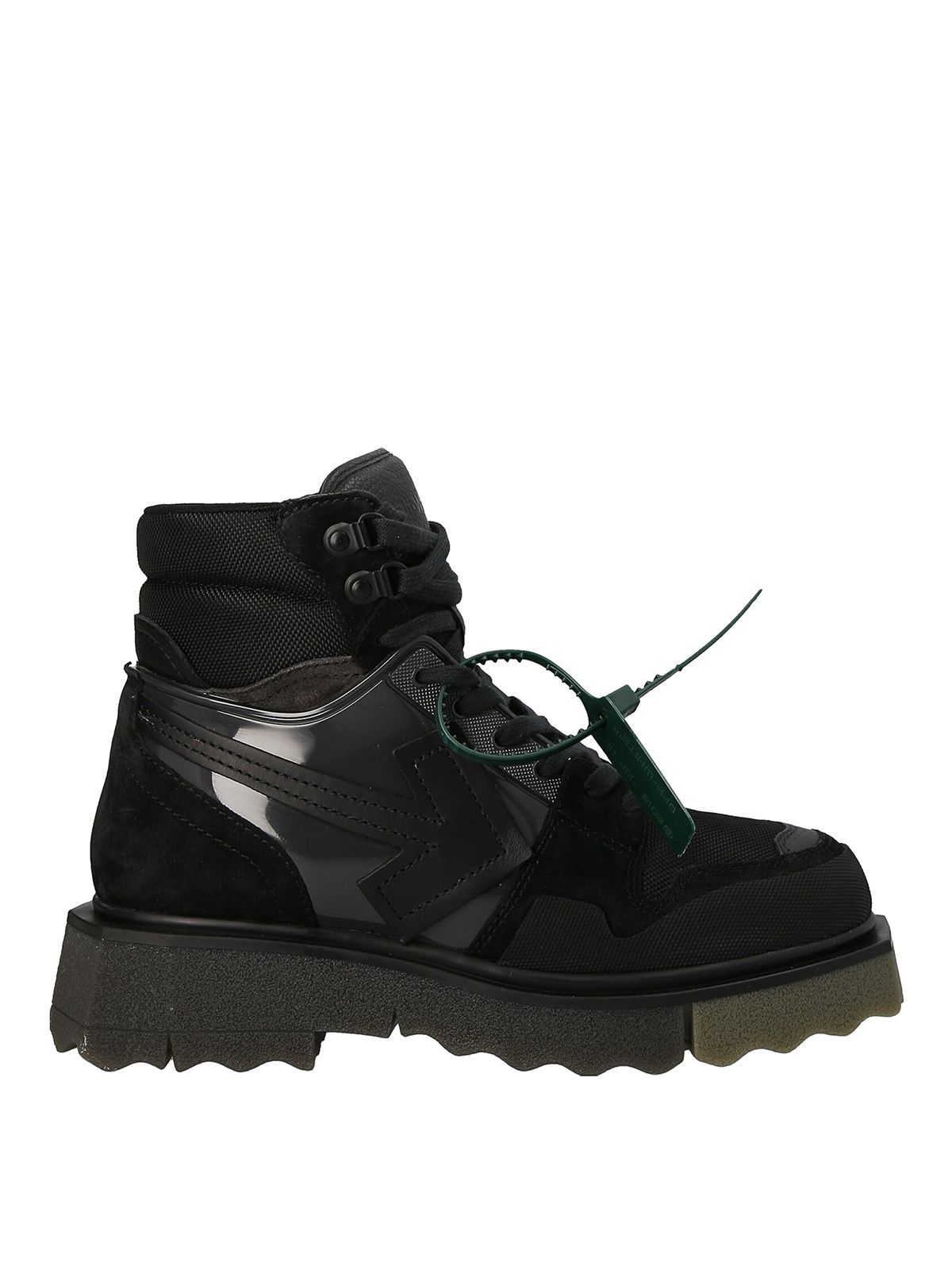 Off-White o1rshd1 Hiking Sponge Sneakerboot in Black Size US 9 / EU 42 - 1 Thumbnail