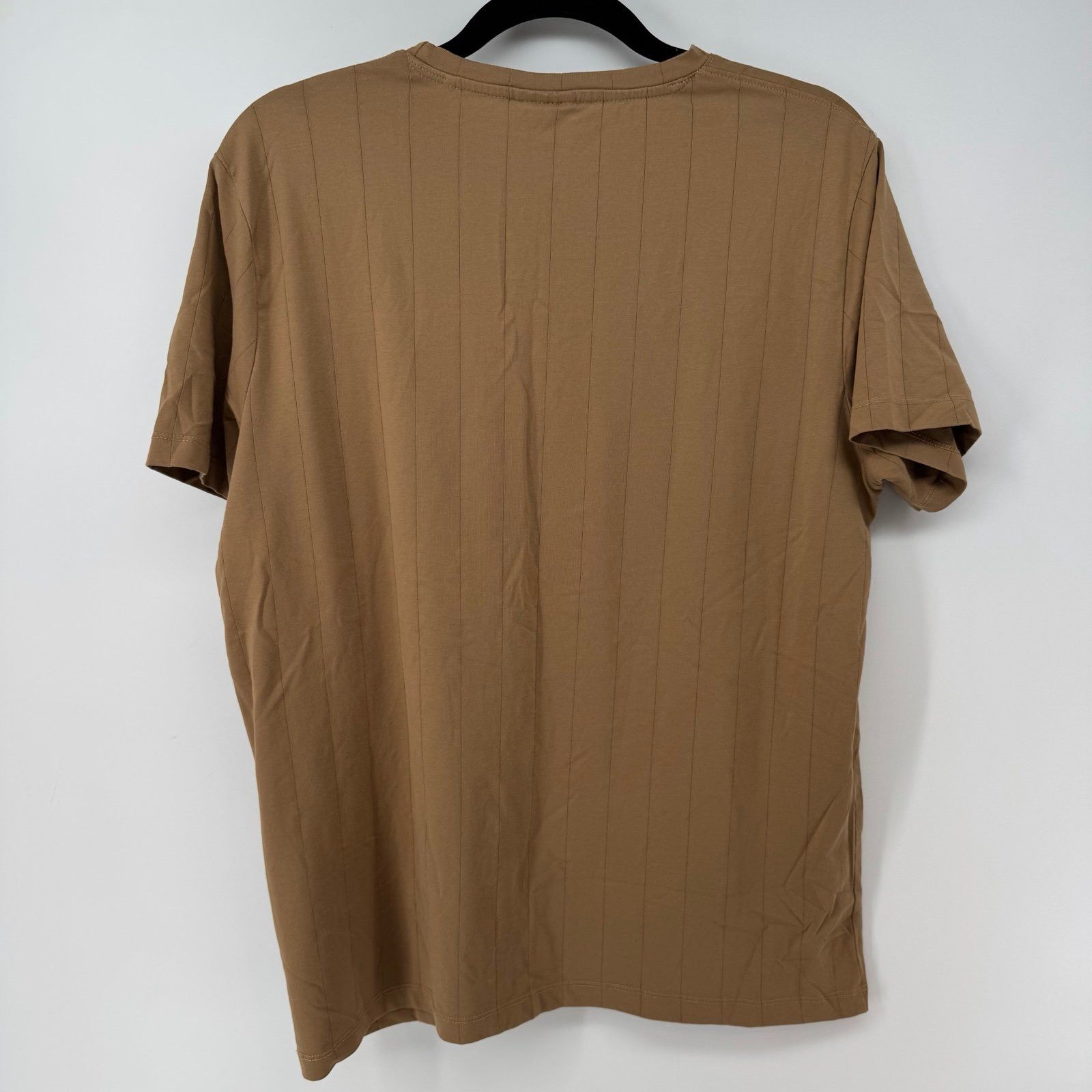 Other KAALY International Ribbed T-Shirt Men’s Large Camel Brown Size US L / EU 52-54 / 3 - 6 Thumbnail
