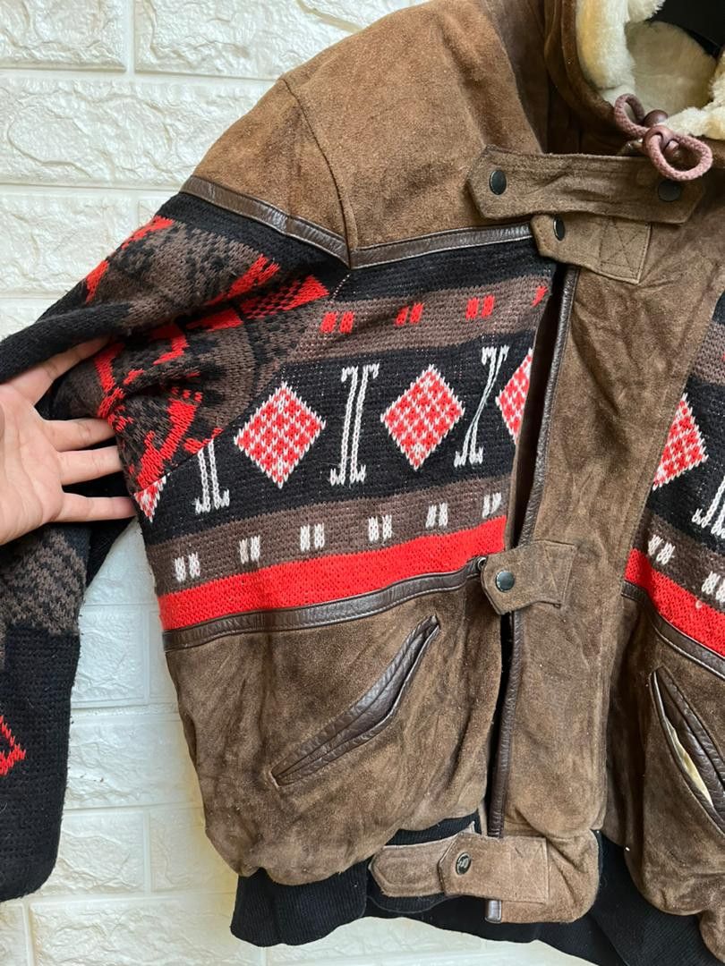 Japanese Brand × Vintage Vintage Allix Japanese Designer Fashion Style Leather Jacket Size US XL / EU 56 / 4 - 7 Thumbnail
