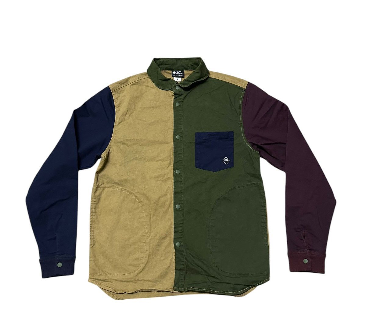 Japanese Brand gym master multicolor snap button shirts Size US M / EU 48-50 / 2 - 5 Thumbnail