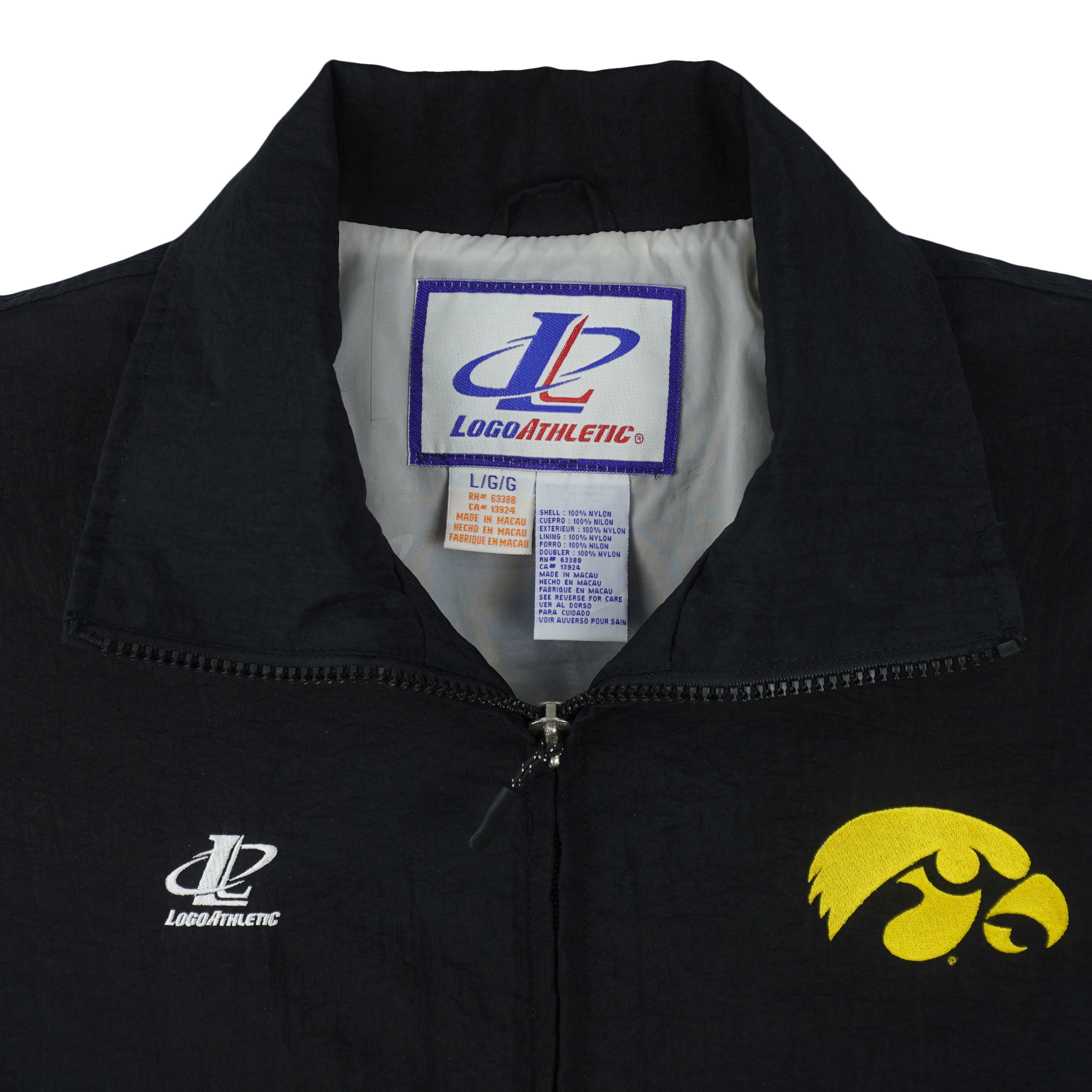 Logo Athletic NCAA - Iowa Hawkeyes Windbreaker 1990s Size US L / EU 52-54 / 3 - 7 Thumbnail