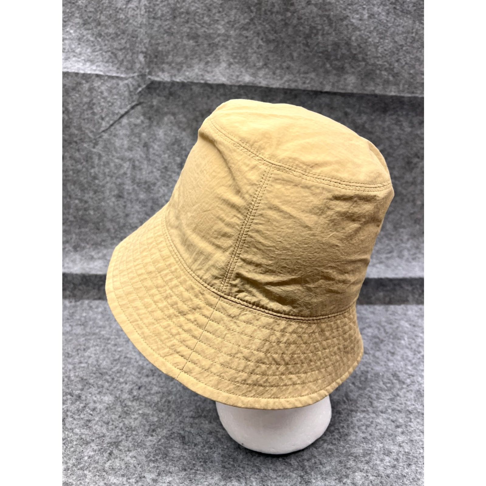 Uniqlo Uniqlo Sun Bucket Hat Cap Adult One Size Beige 100% Nylon Camp Beach Outdoors Size ONE SIZE - 5 Thumbnail