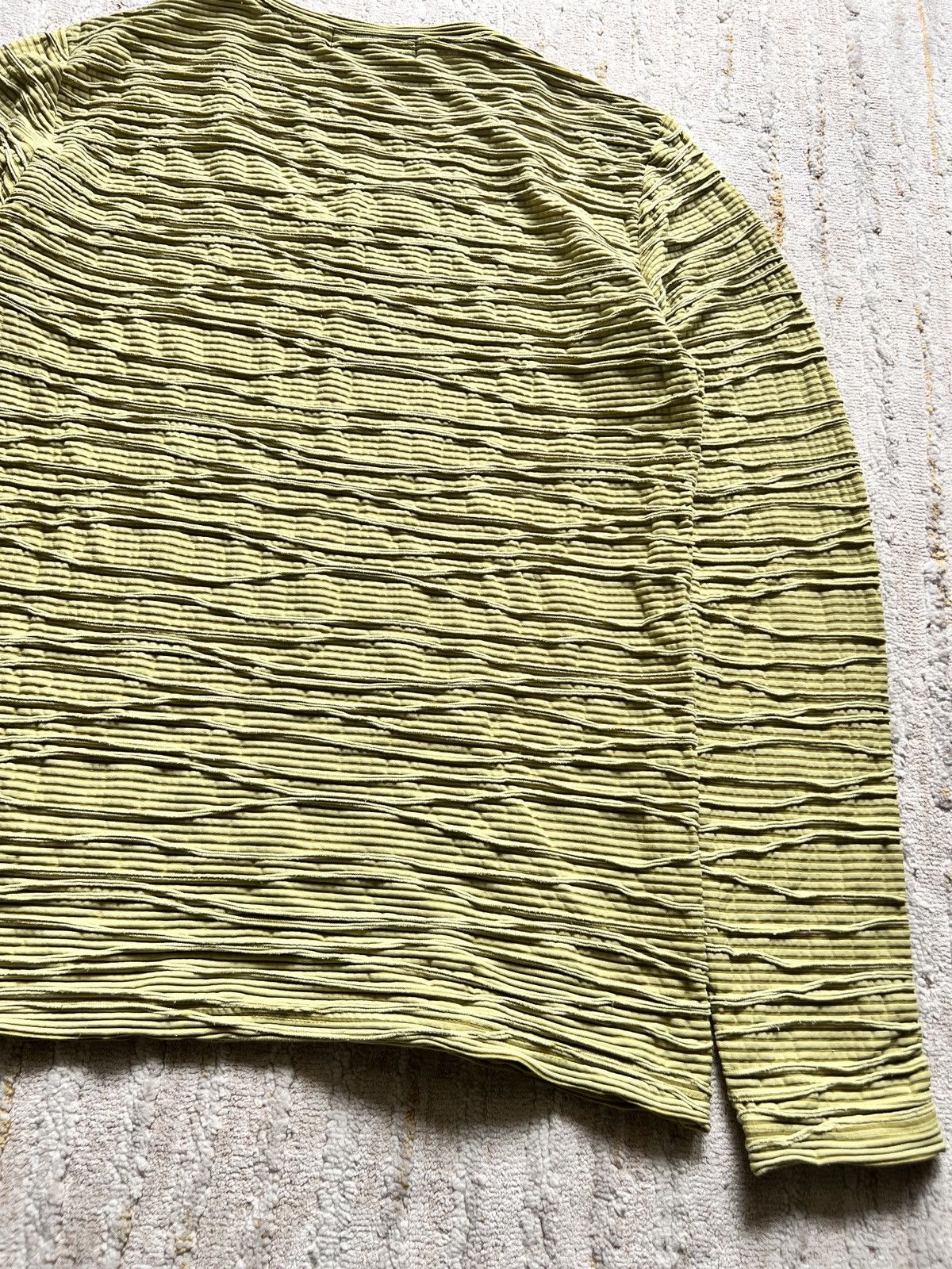 Beauty Beast × Tornado Mart Tornado Mart Pleated Stretchable Vneck Tshirt Size US M / EU 48-50 / 2 - 7 Thumbnail