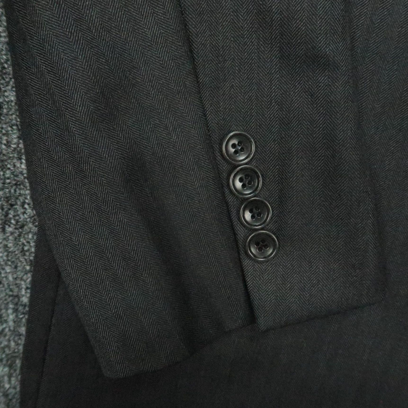 Brooks Brothers Brooks Brothers Blazer Mens 42R Gray Wool 1818 Fitzgerald Saxxon Notch Lapel Single-Breasted 2 Piece Fine Wool Size 42R - 4 Thumbnail