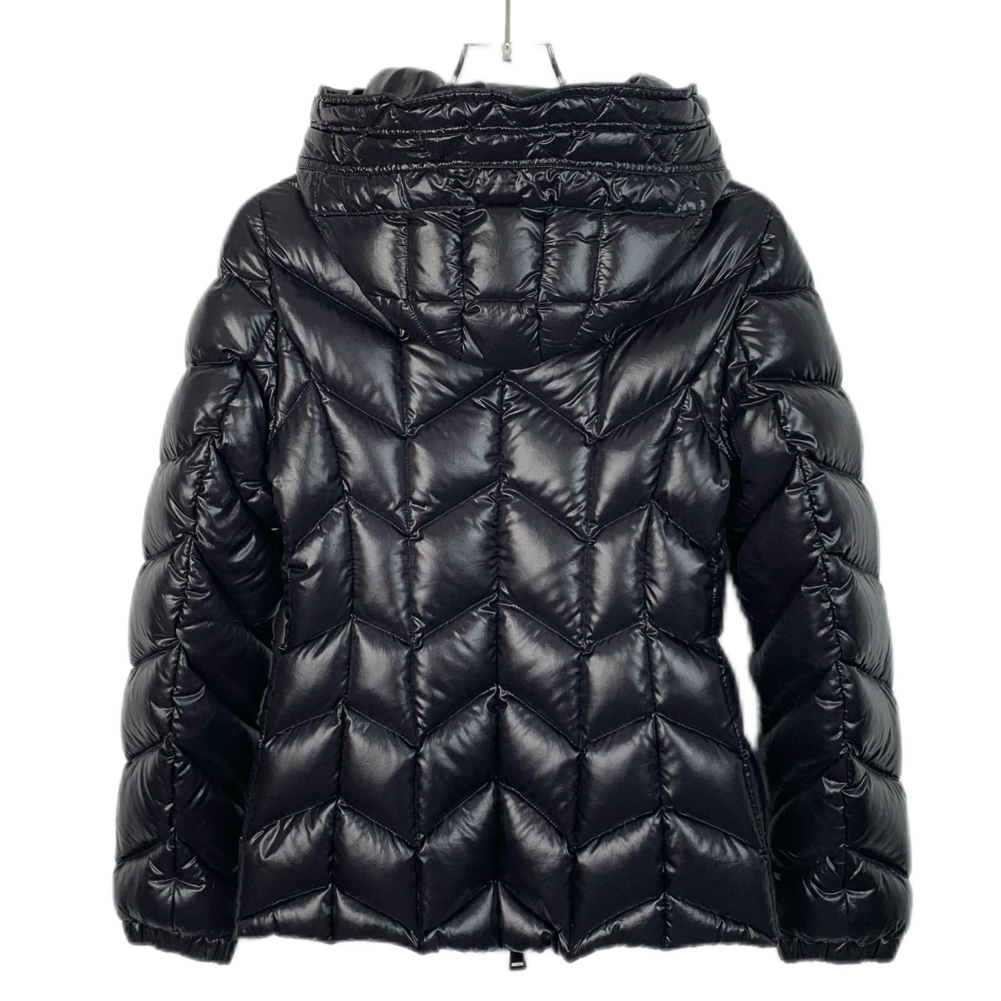 Moncler Moncler Badete Black Logo Patch Hooded Quilted Down Size US XXS / EU 40 - 8 Thumbnail