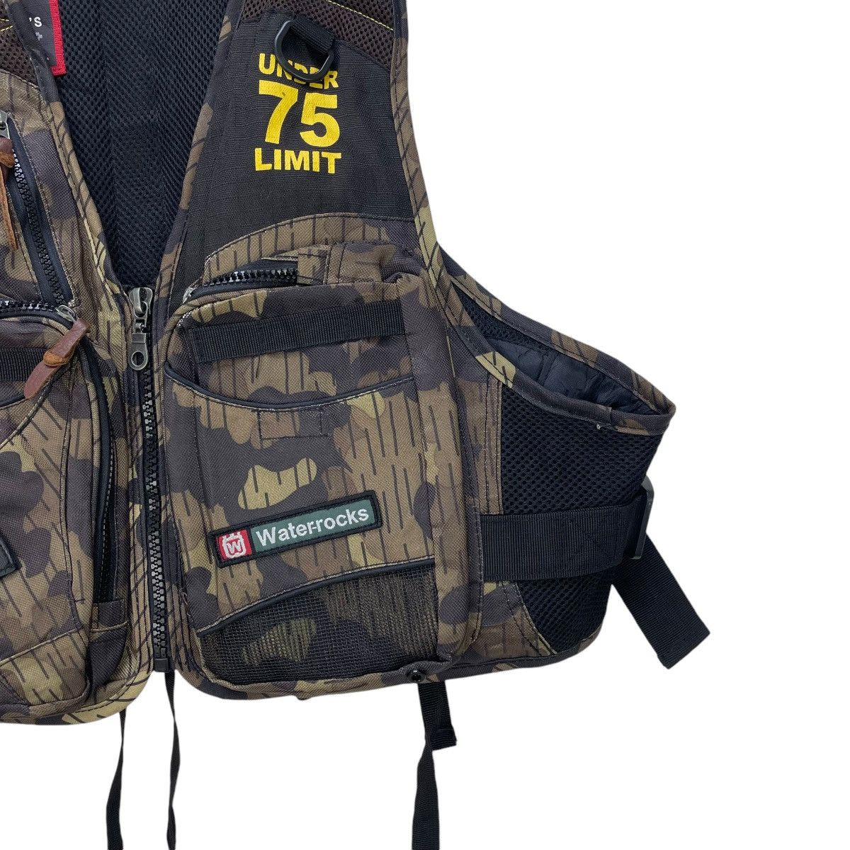 Japanese Brand Japanese Brand Water Rock Camo Fishing Vest Jacket Size US M / EU 48-50 / 2 - 5 Thumbnail