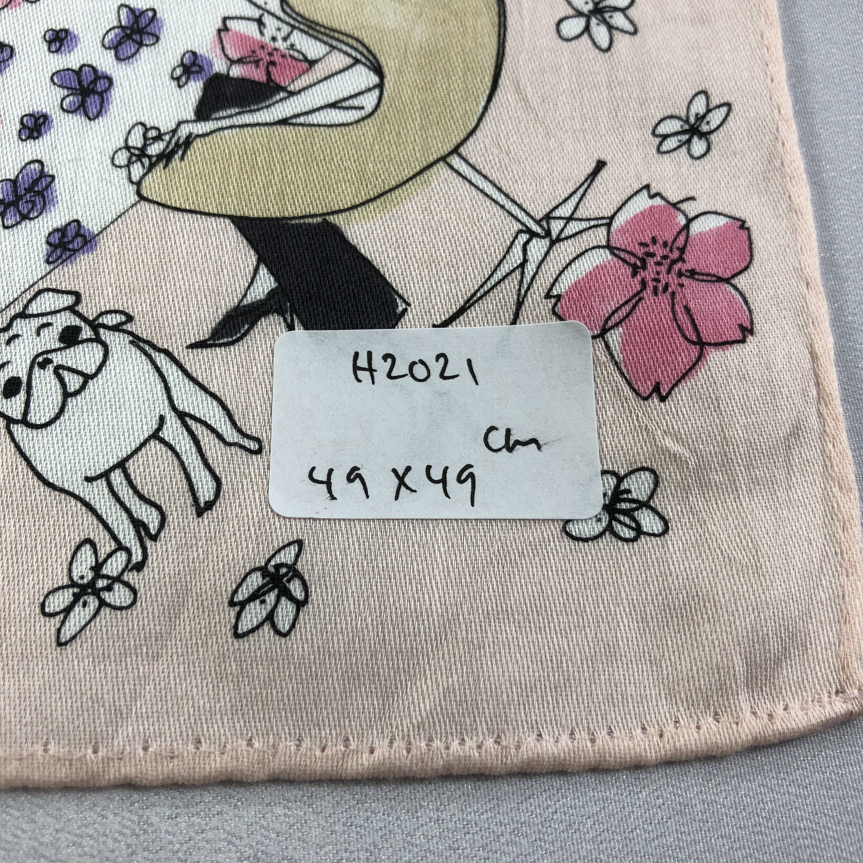 Vintage Nicolai Bergmann Handkerchief Neckerchief Bandana H2021 Size ONE SIZE - 6 Thumbnail