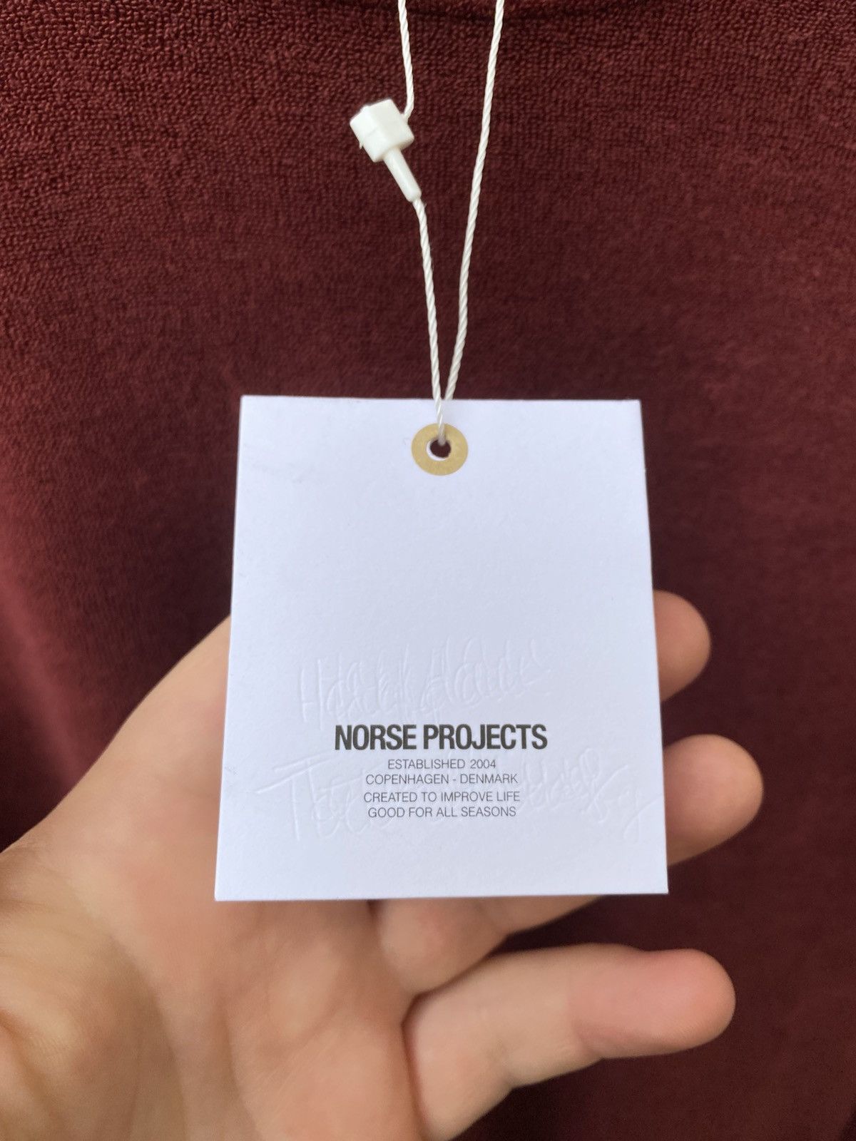 Norse Projects Norse Projects Harfdan Towelling Overdyed Sweatshirt Size M Size US M / EU 48-50 / 2 - 7 Thumbnail