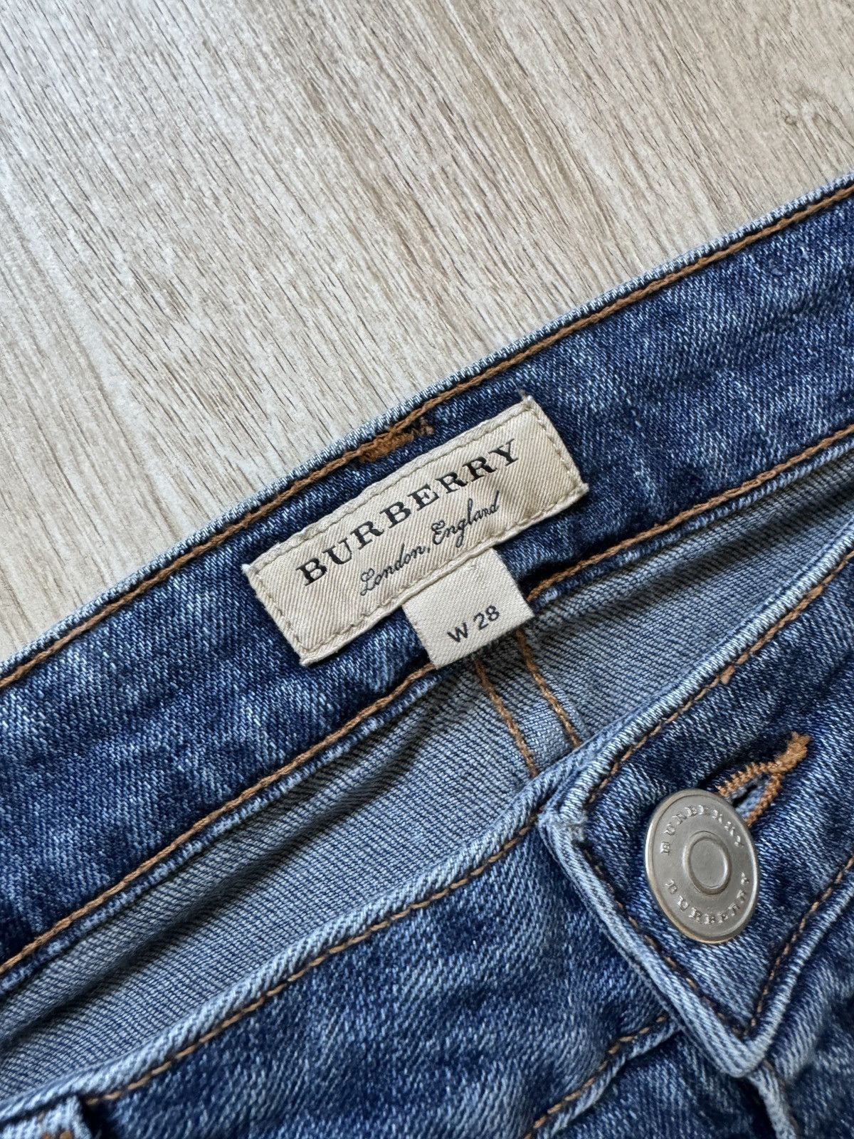 Burberry Burberry London big logo slim fit jeans (28) Size US 28 / EU 44 - 6 Thumbnail