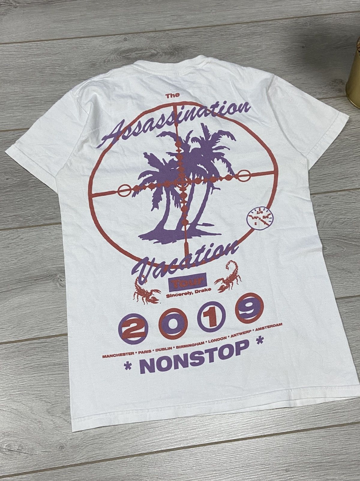 Band Tees Drake Assassination Vacation 2019 T-Shirt Hip Hop Rap Tour Size US S / EU 44-46 / 1 - 6 Thumbnail
