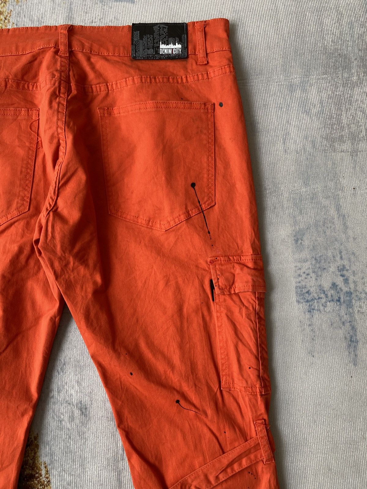Japanese Brand × Seditionaries Denim City Bondage Splatter Design Punk Jeans Size US 34 / EU 50 - 14 Thumbnail