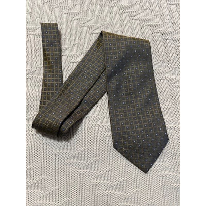 Other Valerio Garati green brown silk tie Size ONE SIZE - 1 Thumbnail