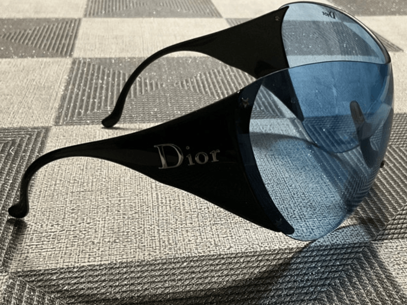 Dior DIOR Sunglasses Ski Pop Mask Wrap Shield Logo Bike Size ONE SIZE - 4 Thumbnail