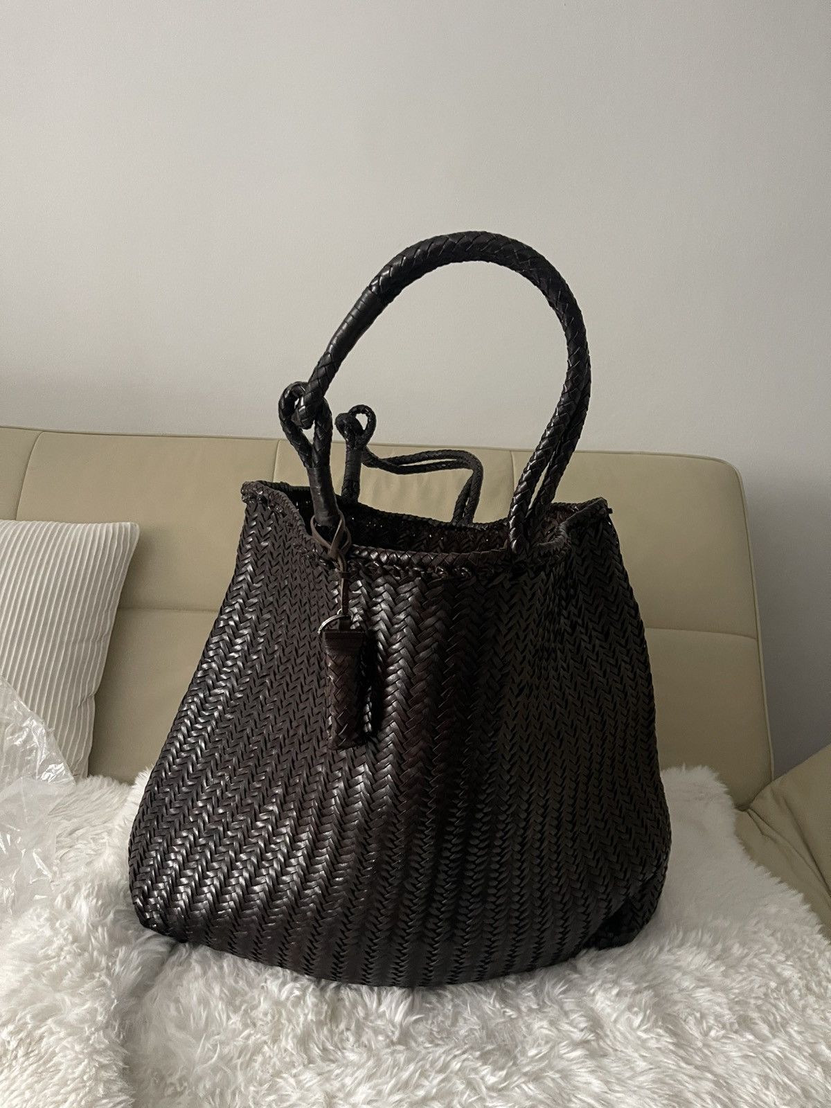 Lemaire Extra Large Chevron Tote Size ONE SIZE - 3 Thumbnail