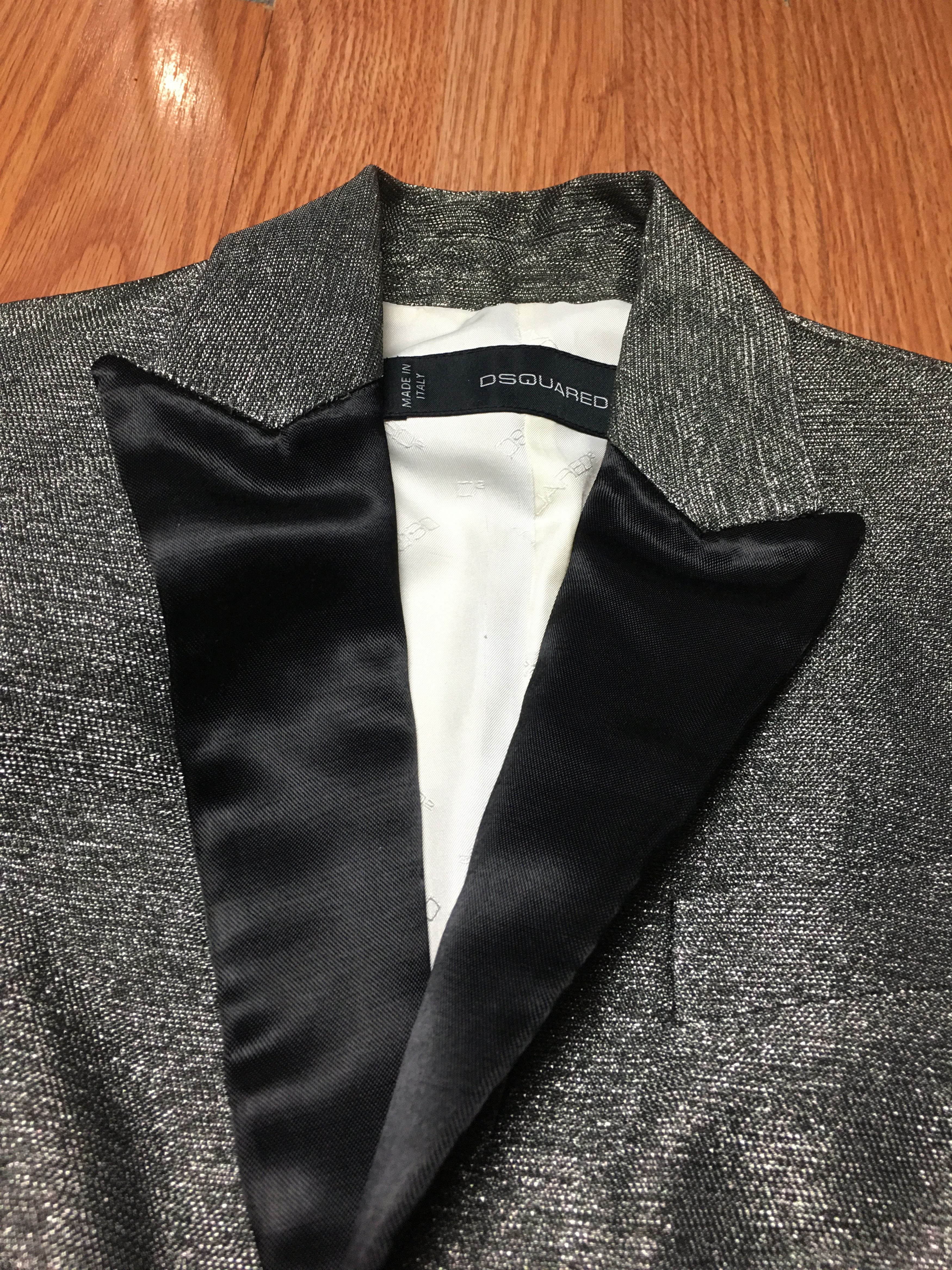 Dsquared2 Dsquared2 Women's Sparkle One Button Blazer Size EU 42 Size M / US 6-8 / IT 42-44 - 12 Thumbnail