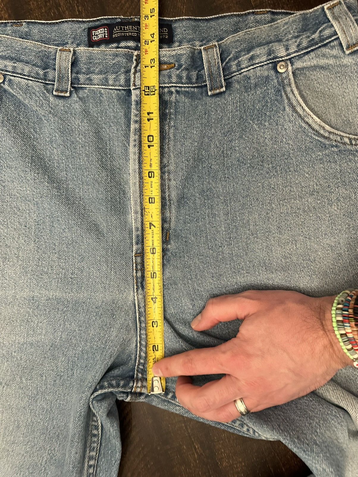 Faded Glory VTG Faded Glory Baggy Jeans 34x27.5 Carpenter Skate Wide Size US 34 / EU 50 - 6 Thumbnail