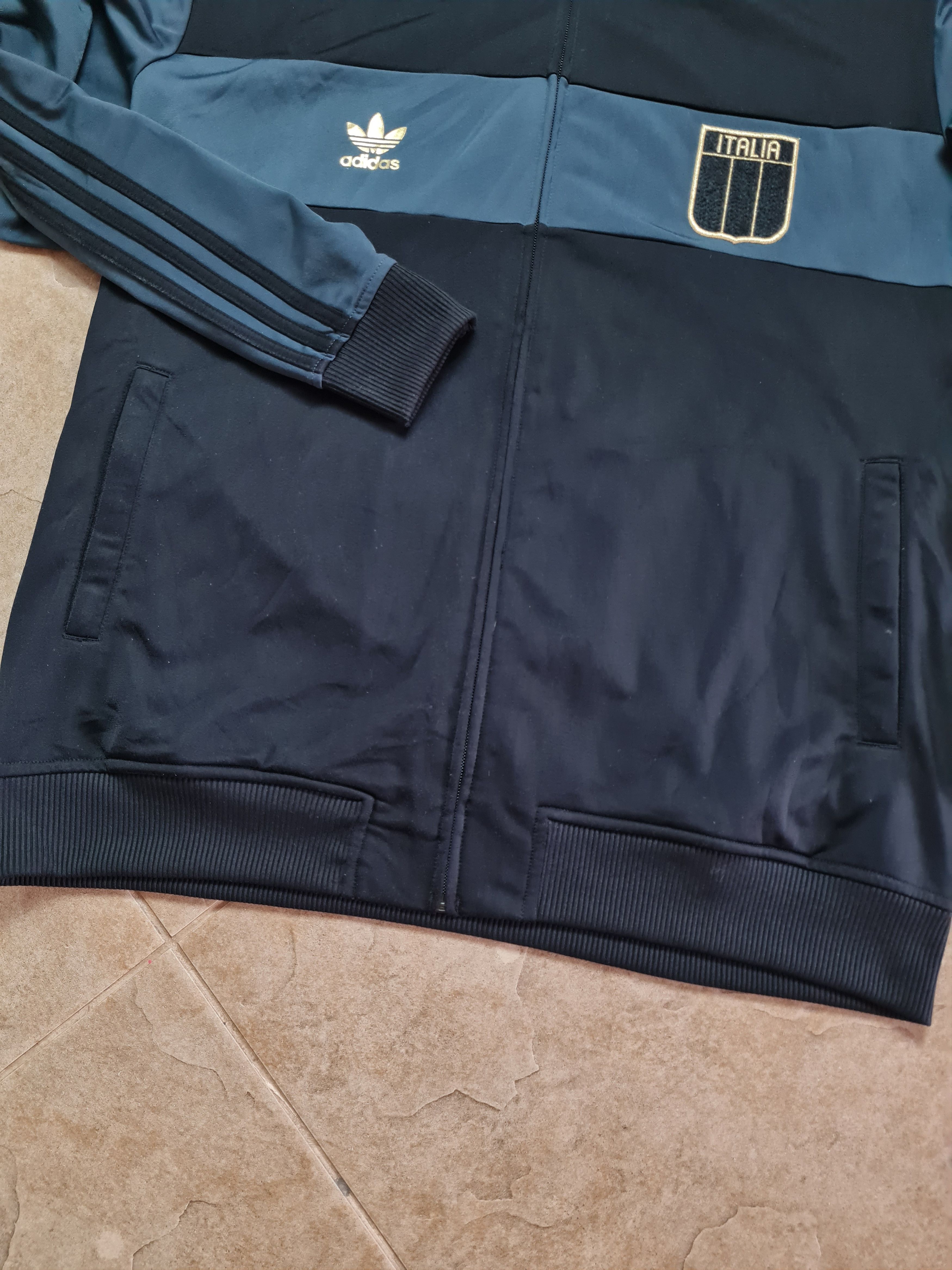 Adidas Vintage Adidas Originals Italy #7 Full Zip Jacket Track Top Size US XL / EU 56 / 4 - 6 Thumbnail