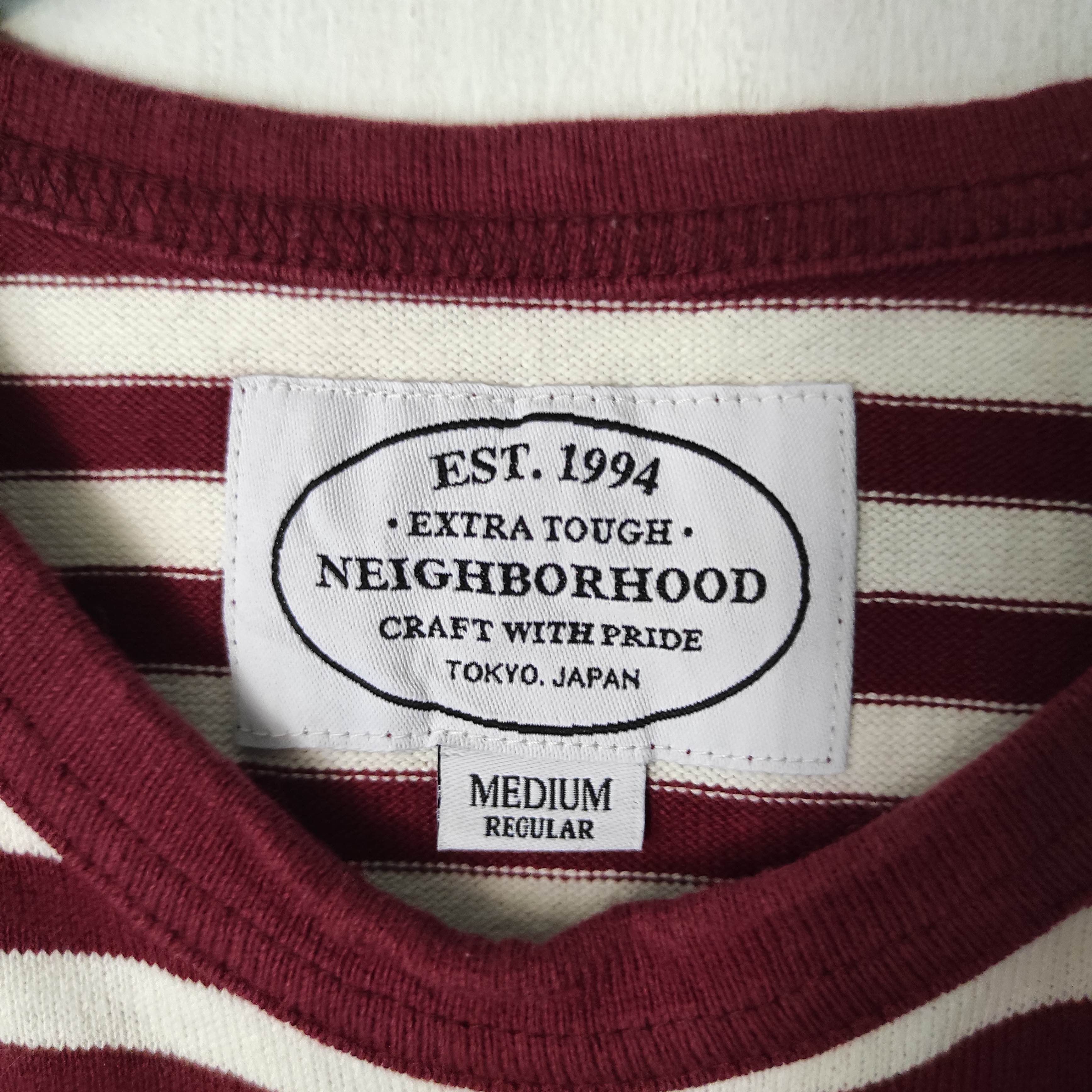 Neighborhood NEIGHBORHOOD NIRVANA STRIPE TEES Size US M / EU 48-50 / 2 - 5 Thumbnail
