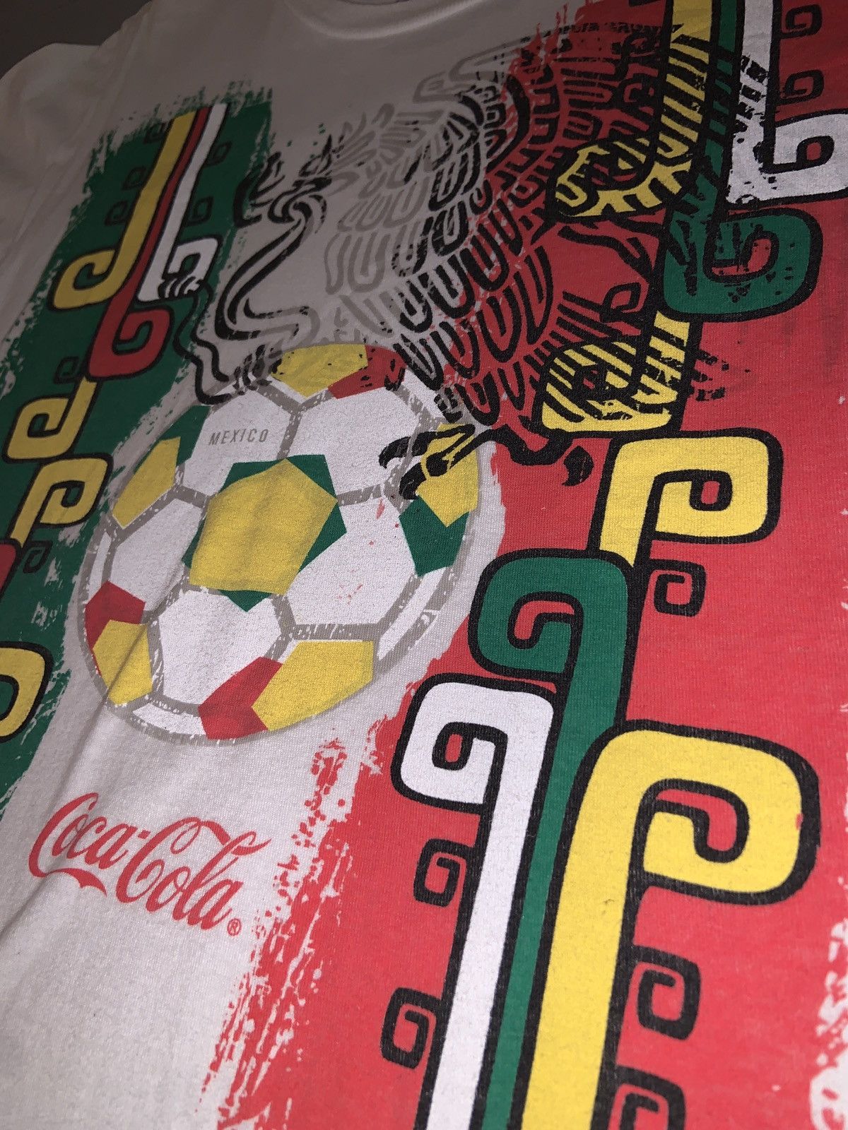 Coca Cola Coca Cola Factory 2014 Mexico Soccer T Size US S / EU 44-46 / 1 - 5 Thumbnail