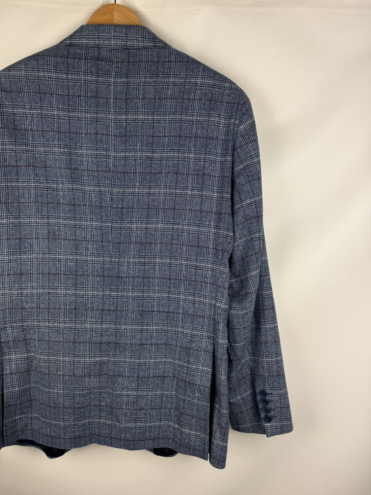 Hackett Hackett Cotton Linen Strch Pow CC Half Lined Blazer Jacket Size 40R - 14 Thumbnail