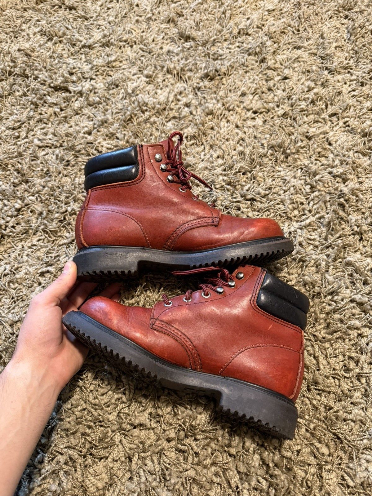Red Wing Women Red Wing 1607 Supersole Boots, Size 7D Size US 7 / IT 37 - 11 Thumbnail